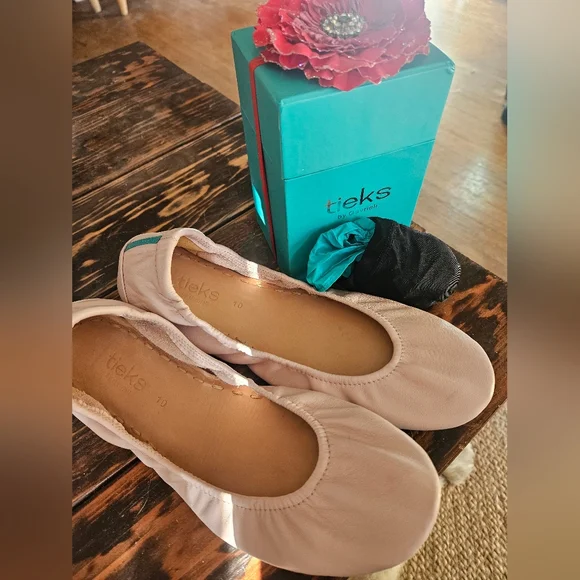 Tieks Ballerina Pink Ballet Flats - Picture 3 of 7